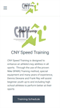 Mobile Screenshot of cnyspeedtraining.com